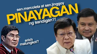 GOODNEWS! SEN.JINGGOY AT SEN.MARCOLETA MAKAKABOTO SA IMPEACHMENT NI VP SARA?! SUSPENSION TINANGGAL!