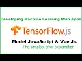 Part 10 Vue Js - How to develop a TensorFlow Machine Learning Model on the browser