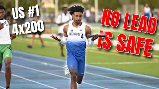 HAWKED DOWN in the 4x200 US for Cardinal Newman
