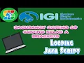 Brackets Looping Java Script