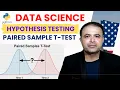Hypothesis Testing in Python Paired Sample t-Test Explained Data Science with Python