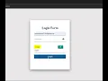 Responsive Login Form with Captcha using HTML CSS JavaScript Coding Shorts