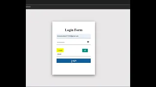 Responsive Login Form with Captcha using HTML CSS JavaScript Coding Shorts