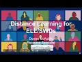 Distance Learning for ELL SWDs