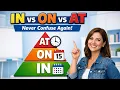 Master IN ON AT in 10 Minutes The Pyramid Trick