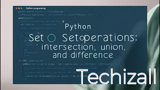 Python Sets Tutorial Set Operations Explained with Examples