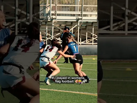 If hoopers played womens flag football