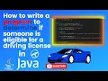 Java Driving License Checker Find Out If You re Eligible with This Mind-Blowing Program