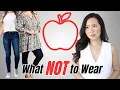 Apple Shape 7 Things You Should NEVER Wear