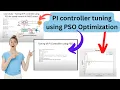 PSO Optimization application to PI controller tuning