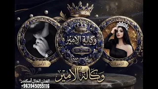 اغنيه حماسيه دمار الأمير والأميرة الثنائي الملكي والدخول الأسطوري اغاني الفنان الخال أسكندر   دندنها