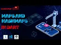 Maps and hashmaps in Dart programming