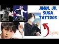 Download Lagu JIMIN, JK and SUGA Facts about their TATTOOS