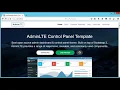 Instalacao Bootstrap Admin Template - AdminLTE