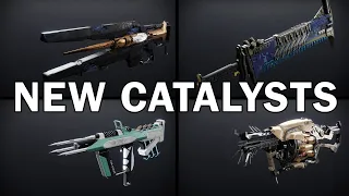 All NEW Exotic Weapon Catalysts in less than 4 minutes