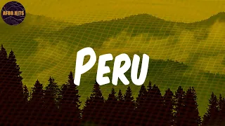 peru lyrics fireboy dml