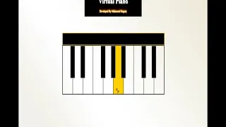 How to build a virtual Piano using HTML5 and JS