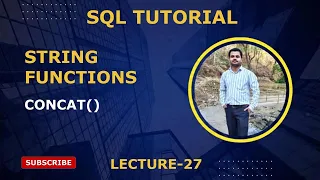 CONCAT Function in SQL Combine Two or More Columns SQL Tutorial Part 27