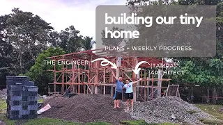 building our tiny home project in zamboanga
