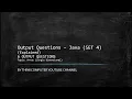 Output Questions SET 4 Solved Java Array Single Dimensional ThinkComputer