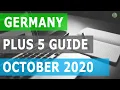 GERMANY - PLUS 5 STATISTICAL NUMBER GUIDE FOR THE MONTH OF OCTOBER 2020