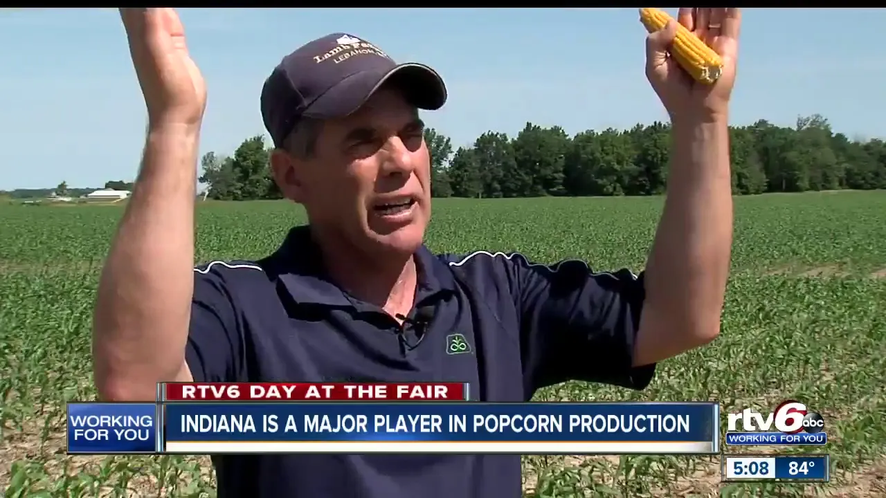 Indiana State Fair: Indiana is a major player in popcorn production