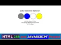 Create Background Color Switch Page With HTML CSS and JavaScript Project