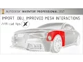 Import OBJ files Improved Mesh Interactions What s New Inventor 2017 of 11