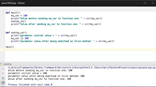 PRG-105 Passing Parameters in Python Functions - Scope