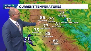 NorCal forecast Fall-like temperatures for Friday