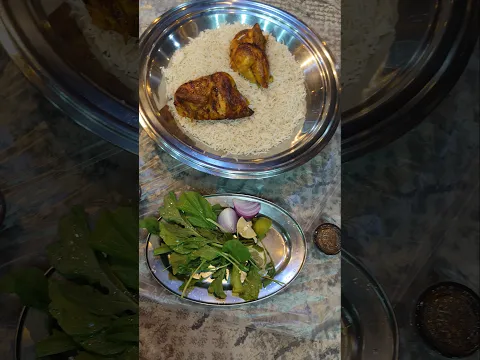 grilled chicken with Peshawari rice