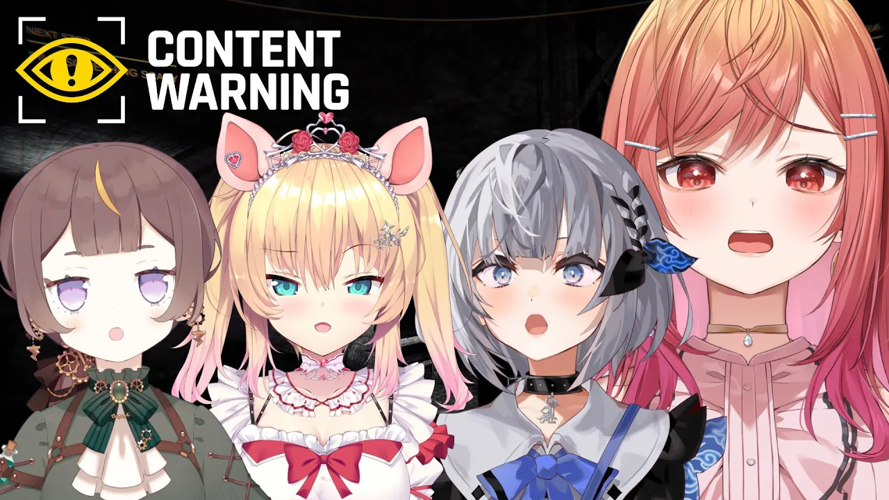 【Content Warning】清楚4人組（）でいくバズりの旅！今日の癒し空間はココだ☺【#一条莉々華 #ホロライブ 】