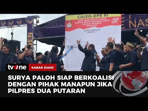 Surya Paloh Buka Peluang Koalisi dengan Pasangan Lain