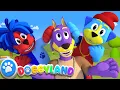Download Lagu Head Shoulders, 5 Little Puppies + More Kids Songs \u0026 Nursery Rhymes | Doggyland Compilation | 25 MIN