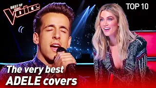 Download TOP 10 | INCREDIBLE ADELE Covers in The Voice MP3