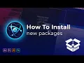AtomX How to install new packages