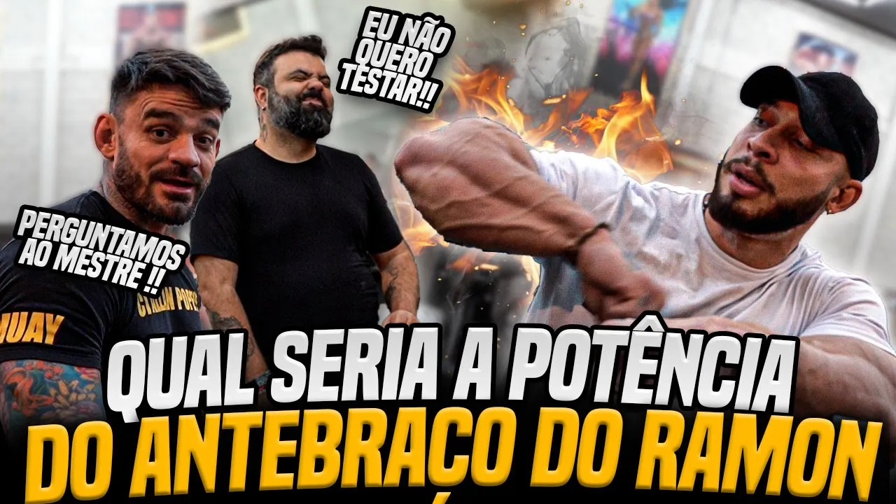 QUAL A POTENCIA DO ANTEBRAÇO DO RAMON?