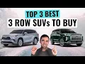 BEST 3 Row SUVs You Can Buy In 2022-2023 Best Value AND Most Reliable Midsize SUVs