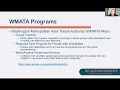 WMATA Metro Programs