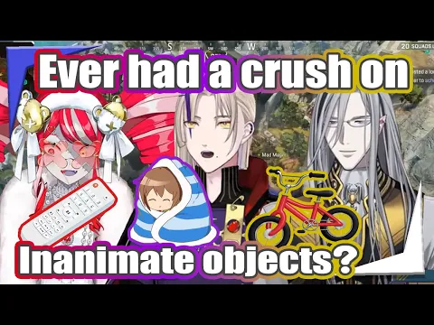 Have you ever had a crush on inanimate objects Hololive Holostars EngSub