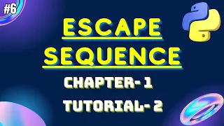 Python Escape Sequences - Learn Escape Sequence in Python Python in Hindi