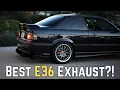 Stromung Catback Exhaust Install On My BMW E36 M3 The Best E36 Exhaust You Can Buy