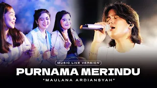 maulana ardiansyah purnama merindu live ska reggae purnama mengambang cuma berteman