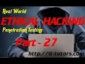 Real World Hacking Penetration Testing Part-27 Cross Site Scripting attacks - XSS