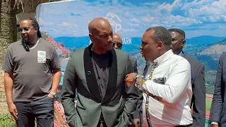 Here is Dr Nelson an Investor who Brought Movies Star Of Fast & Furious Tyrese Gibson to Uganda 