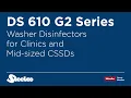 DS 610 G2 Series | Washer Disinfector | Steelco Group