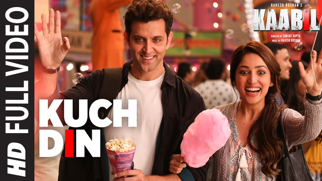 Kuch Din (Full Video Song) | Kaabil | Hrithik Roshan, Yami Gautam | Jubin Nautiyal | T-Series