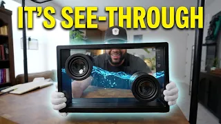 This Speaker Features a Transparent Driver! | MorningBlues SonicGlass A1 review