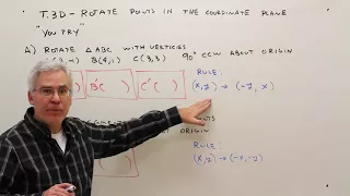 T 3D--Rotate Points in Coordinate Plane