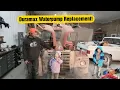 Replacing LMM Duramax Water Pump